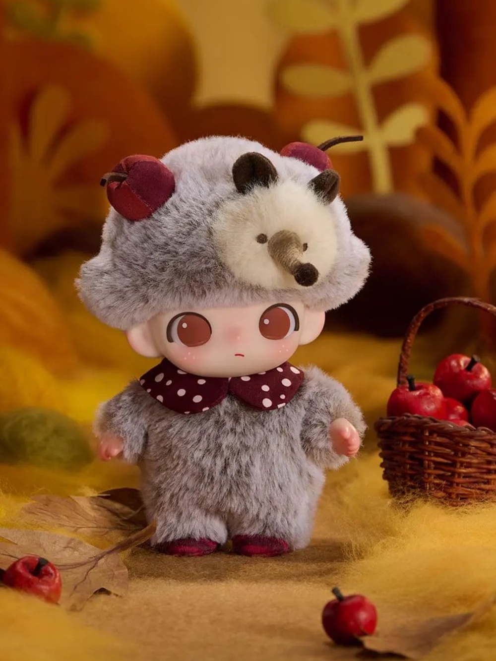 Pop Mart DIMOO The Secret Theatre Club plush pendants - Cherry Hoglet